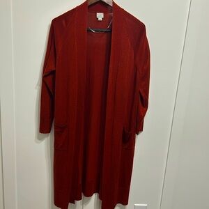 A New Day Long-sleeve duster cardigan